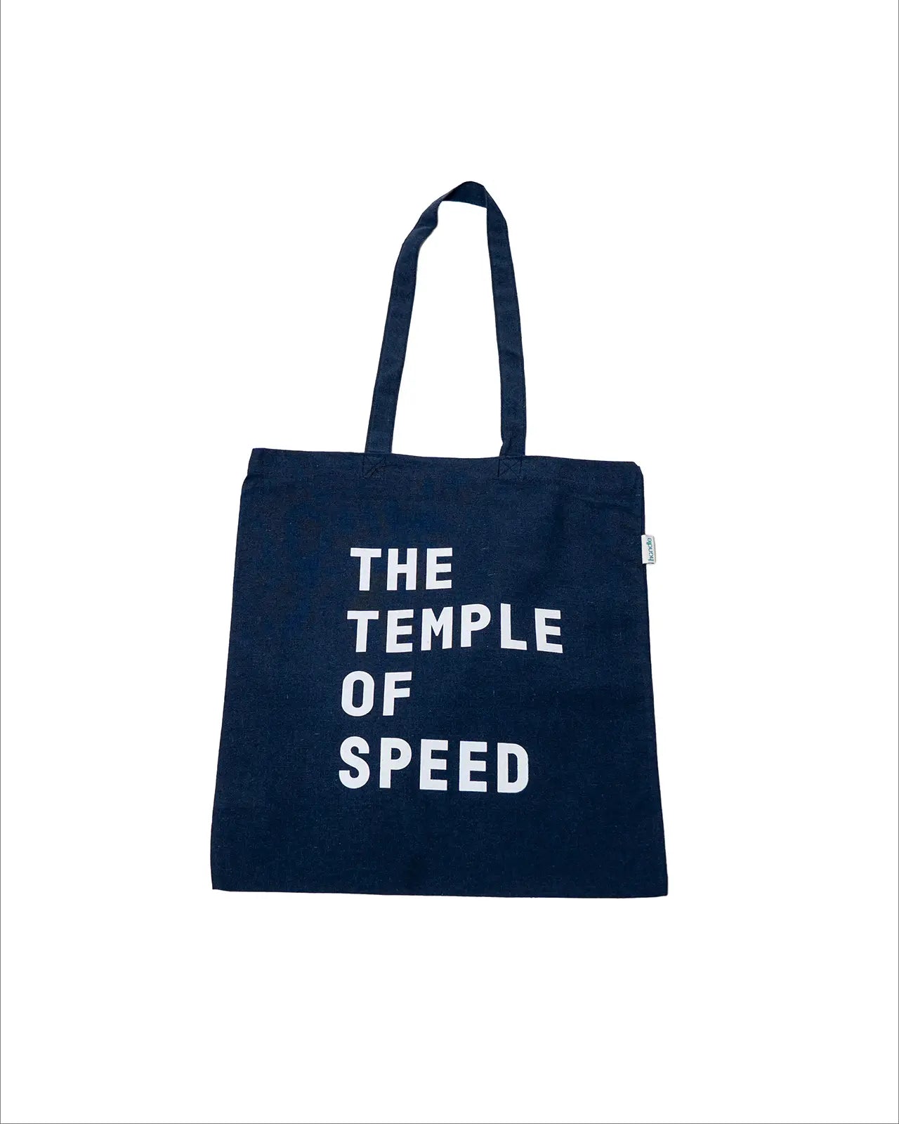 TOTE BAG “THE TEMPLE OF SPEED” - BLUE