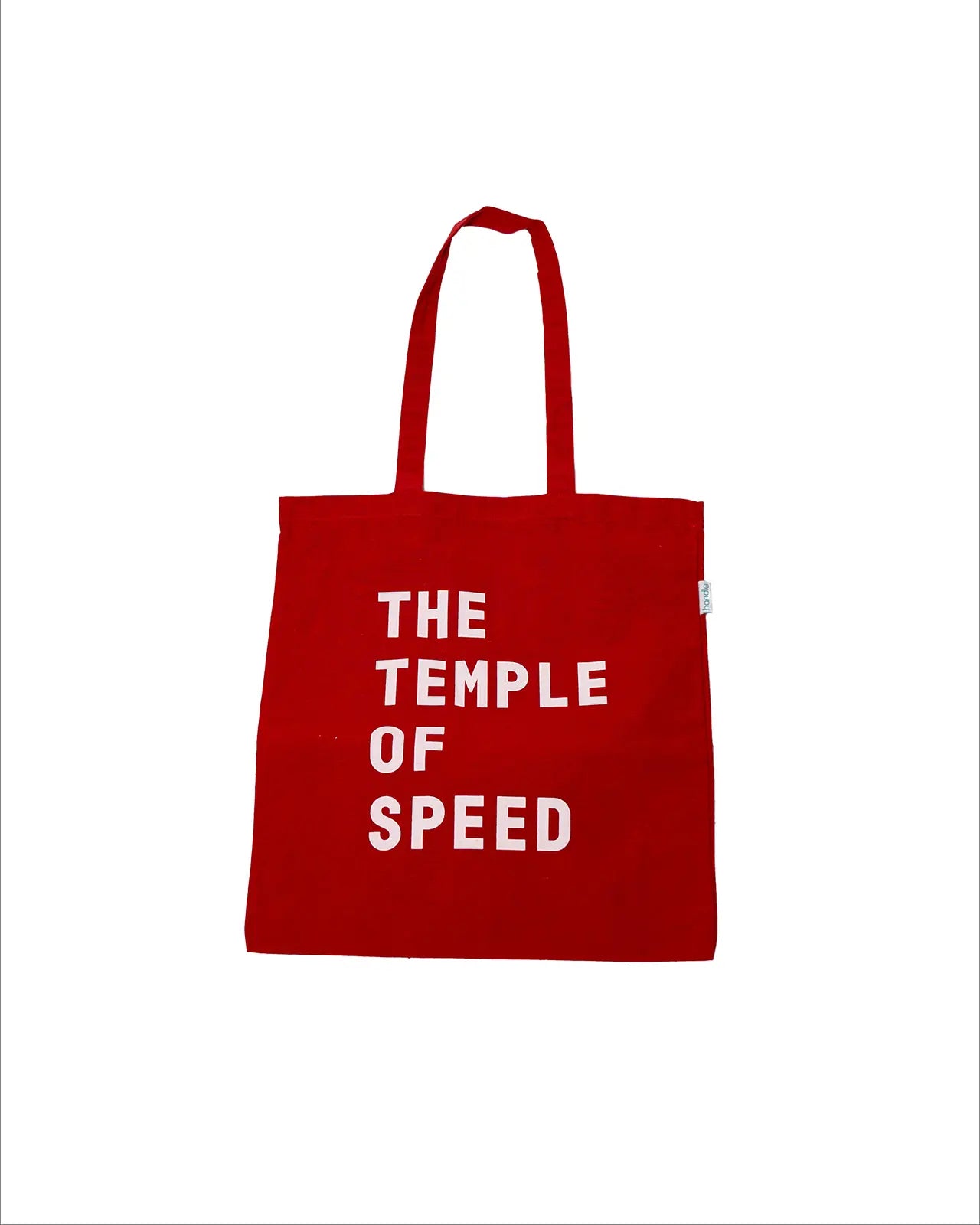 TOTE BAG “THE TEMPLE OF SPEED” - RED