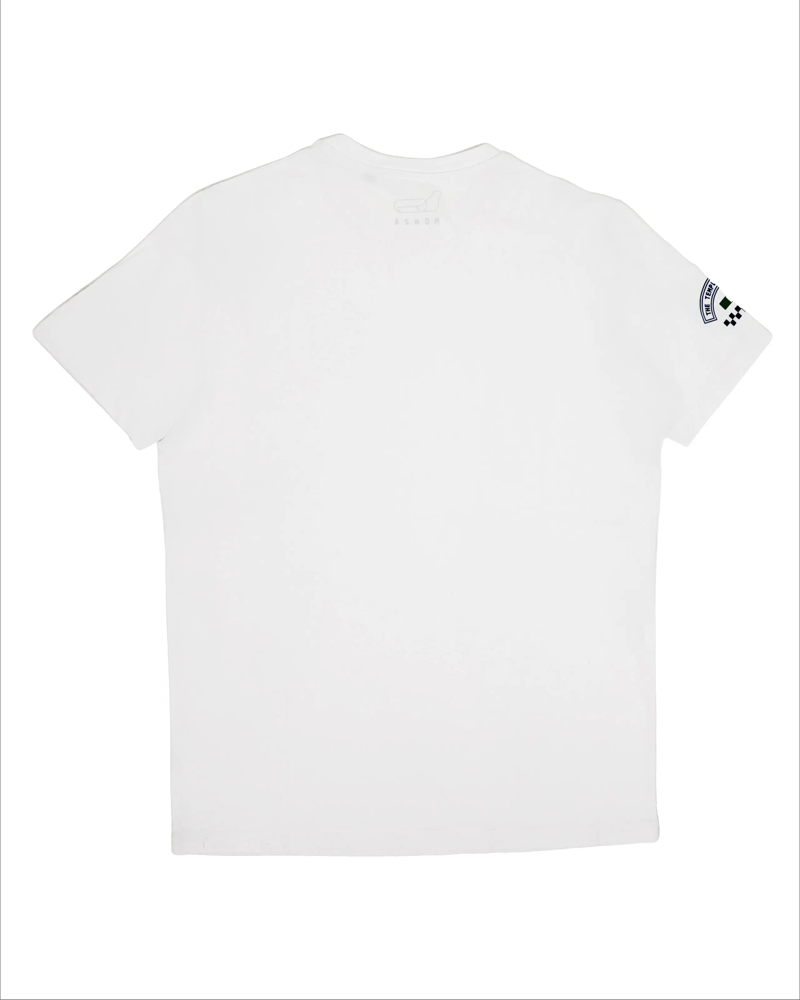 T-SHIRT “THE TEMPLE OF SPEED TRICOLORE” - WHITE