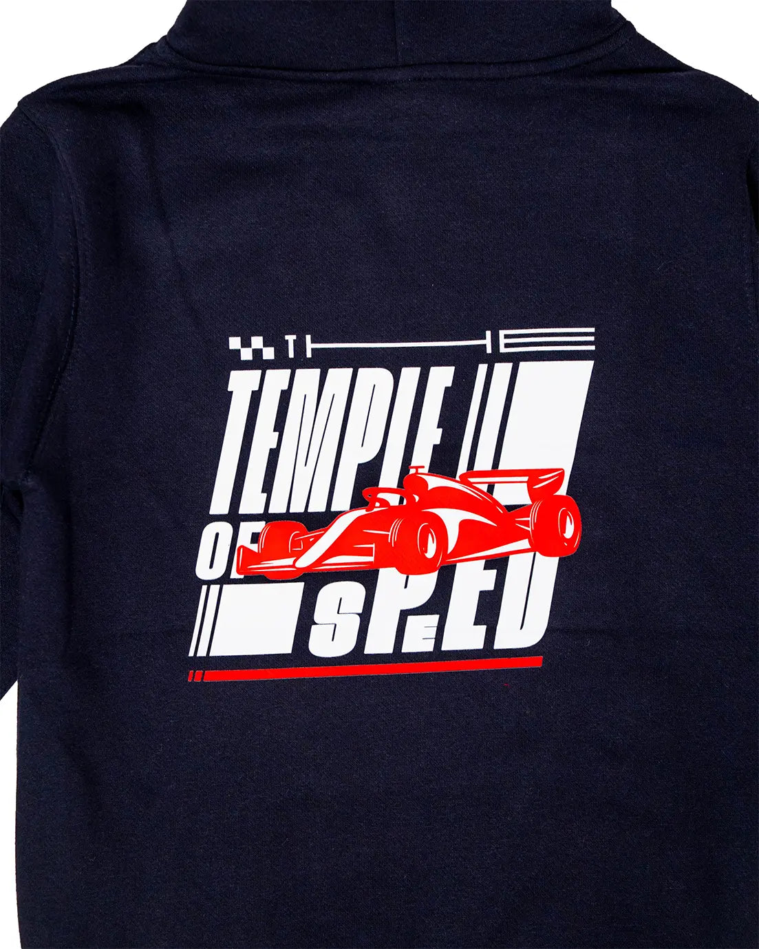 KIDS HOODIE “CAR” - BLUE