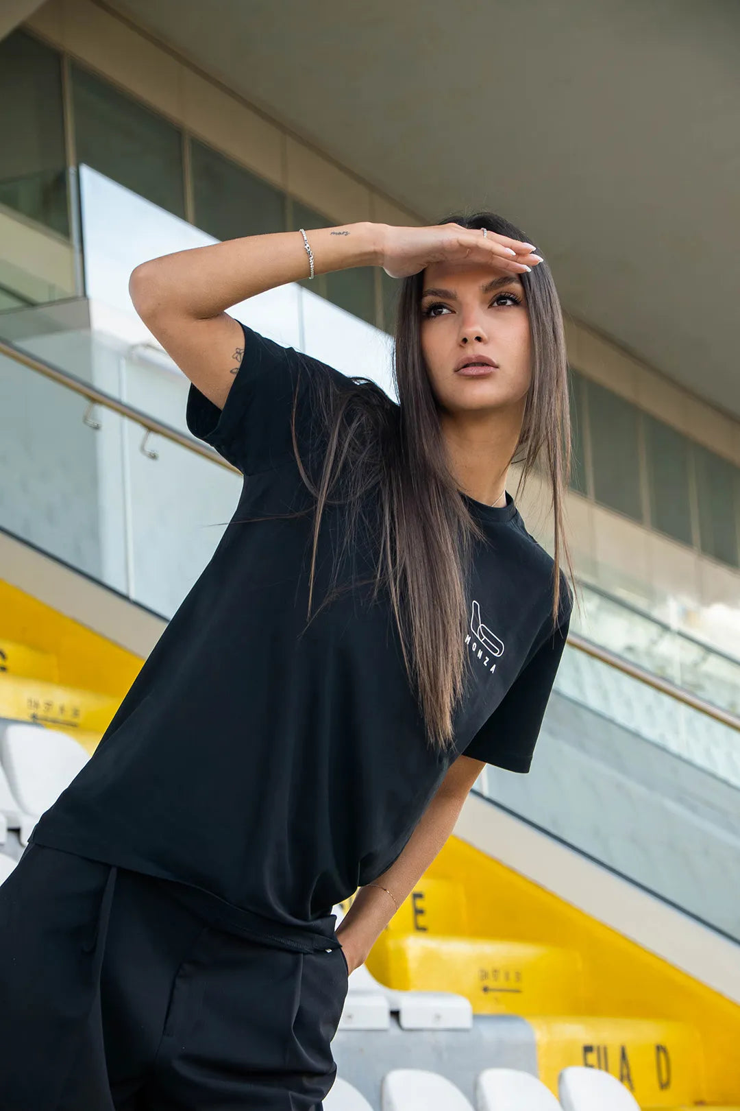 T-SHIRT “MONZA ESSENTIAL” - NERA