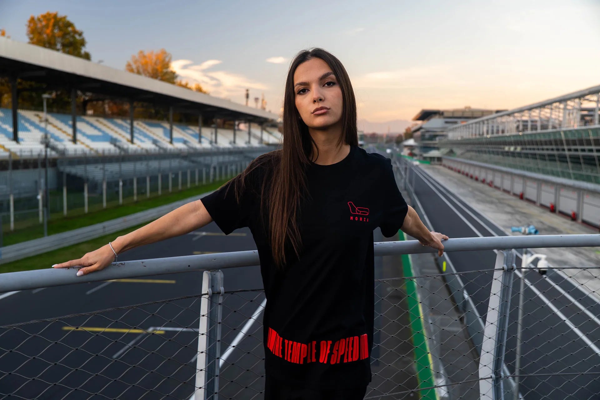 T-SHIRT "THE TEMPLE OF SPEED" - NERA