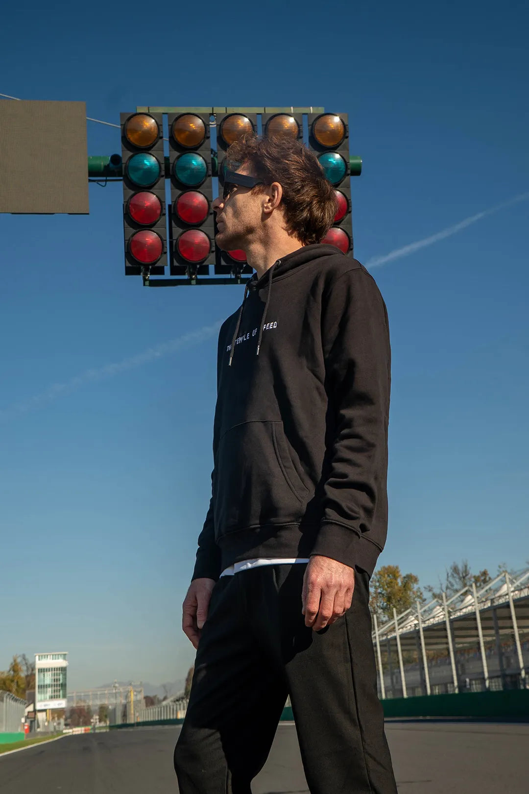 FELPA "THE TEMPLE OF SPEED" - NERA