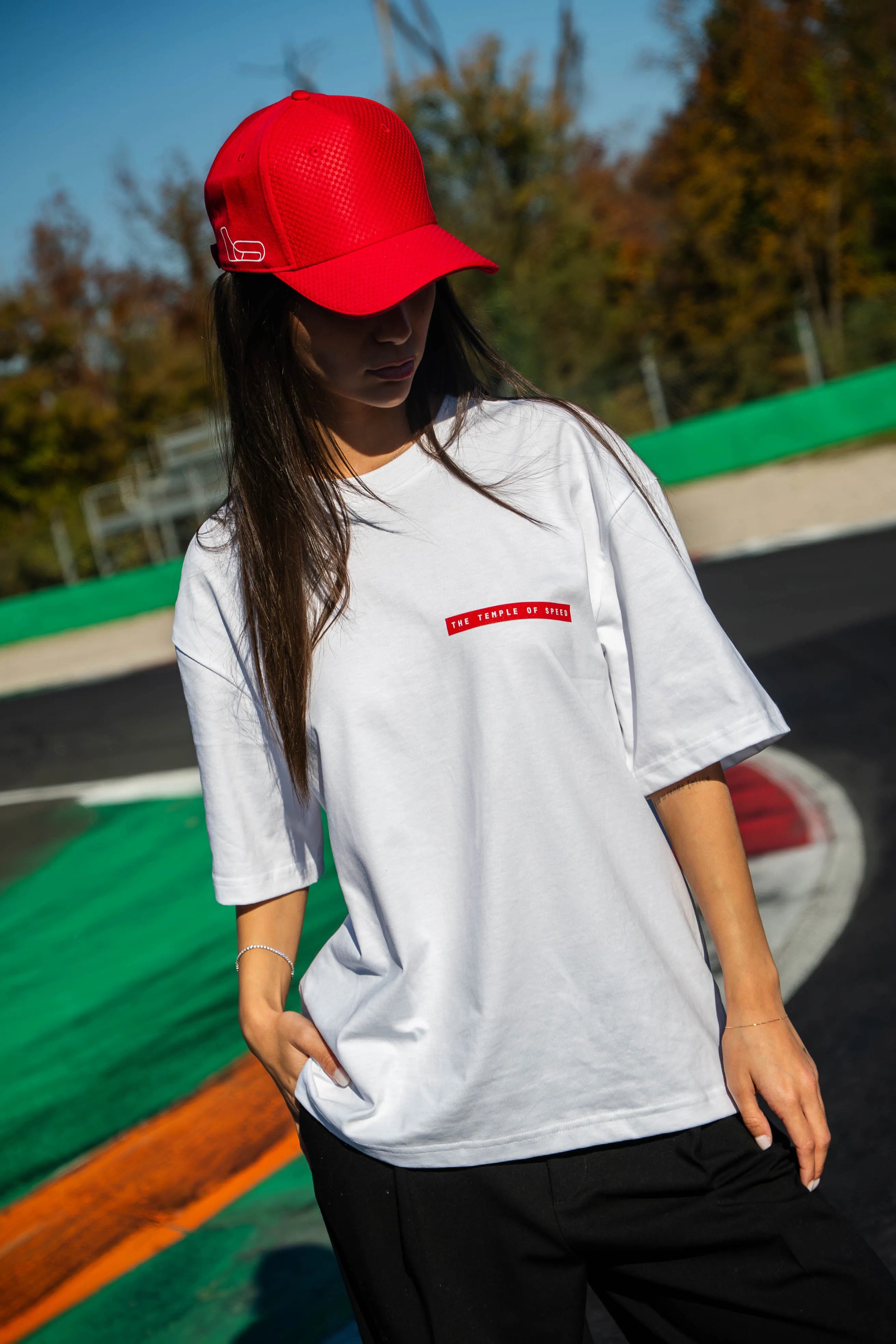 T-SHIRT “MONZA STARTING LINE” - BIANCA