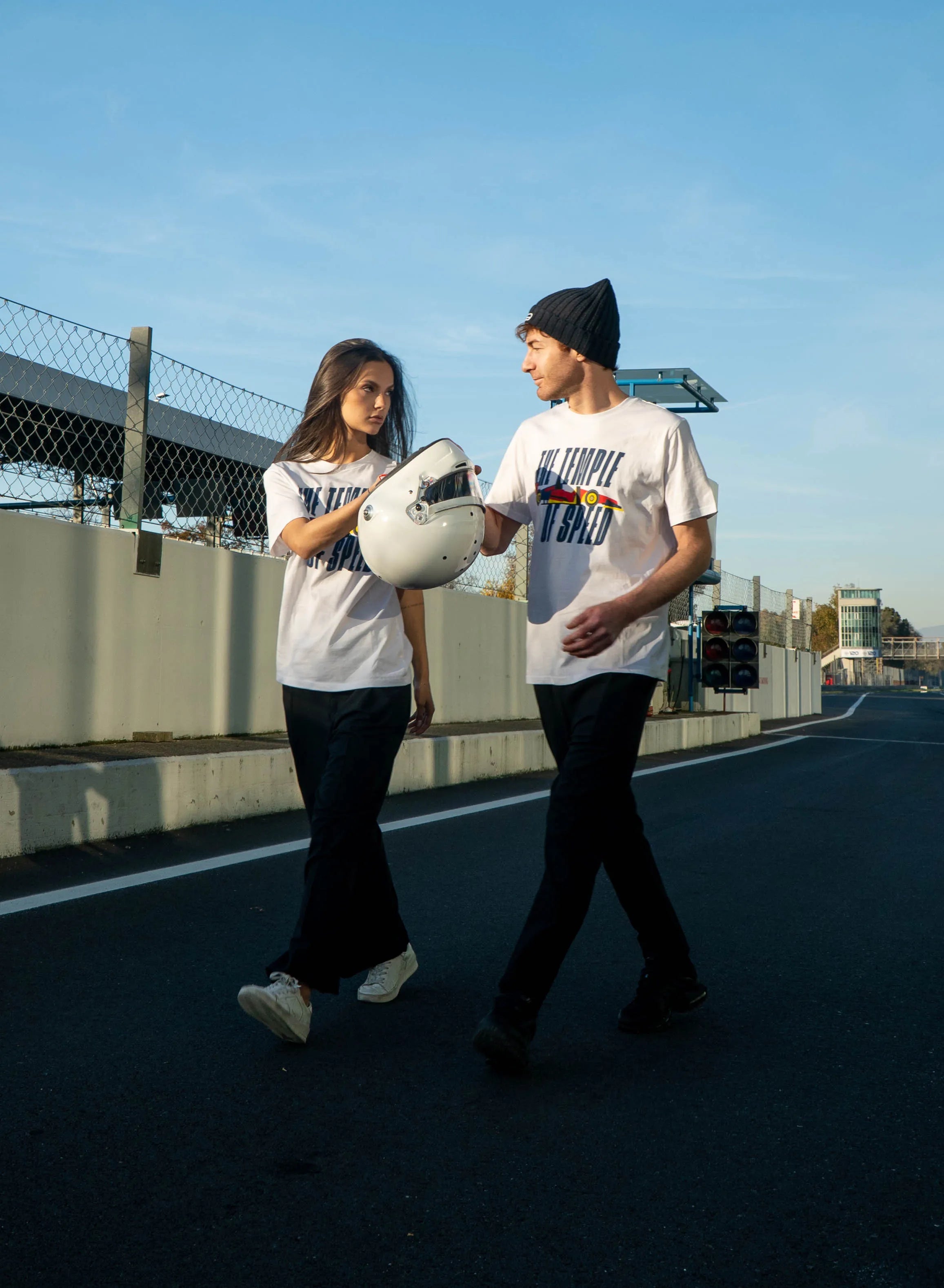 T-SHIRT "MONOPOSTO" - BIANCA