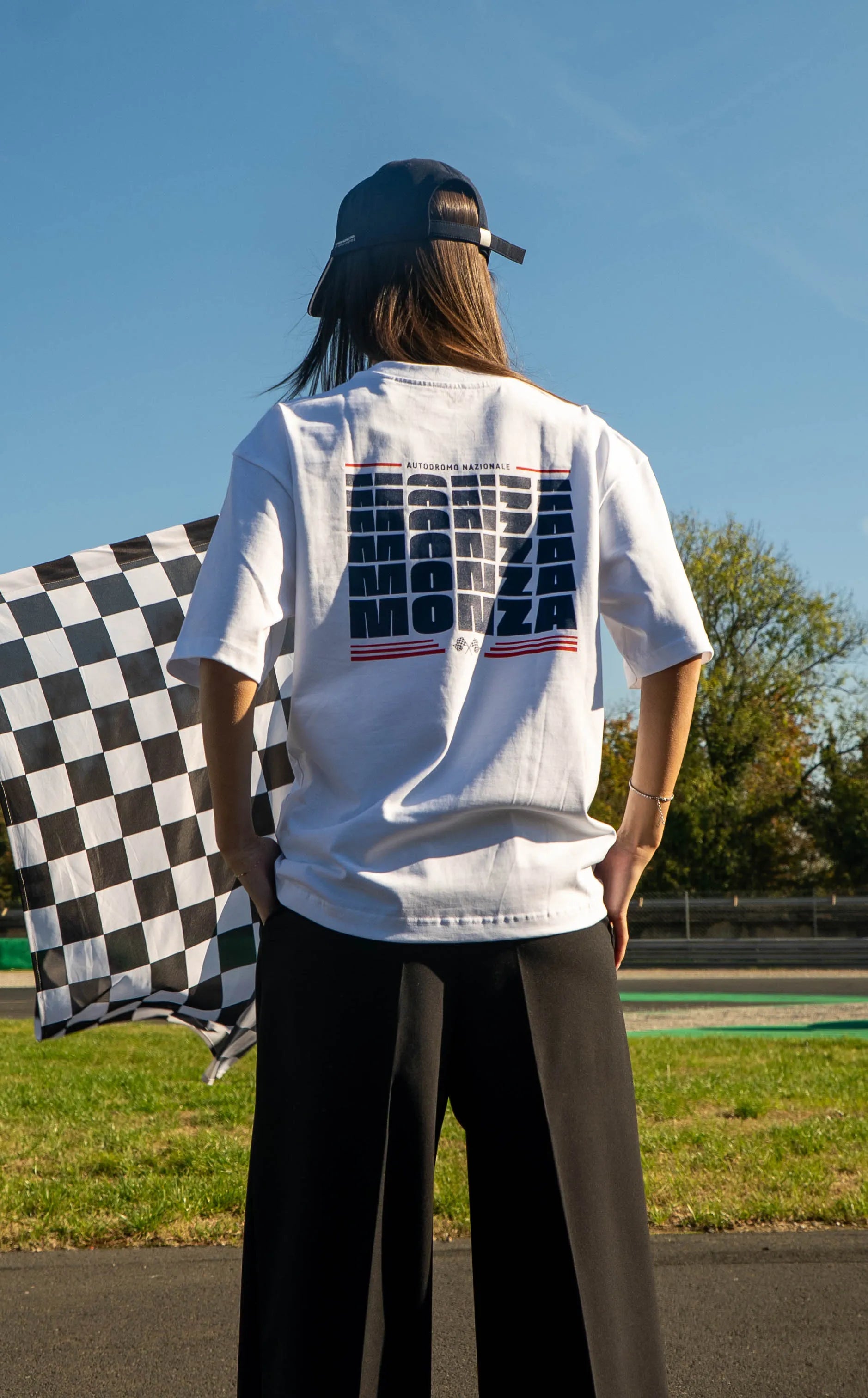 T-SHIRT “MONZA” - BIANCA