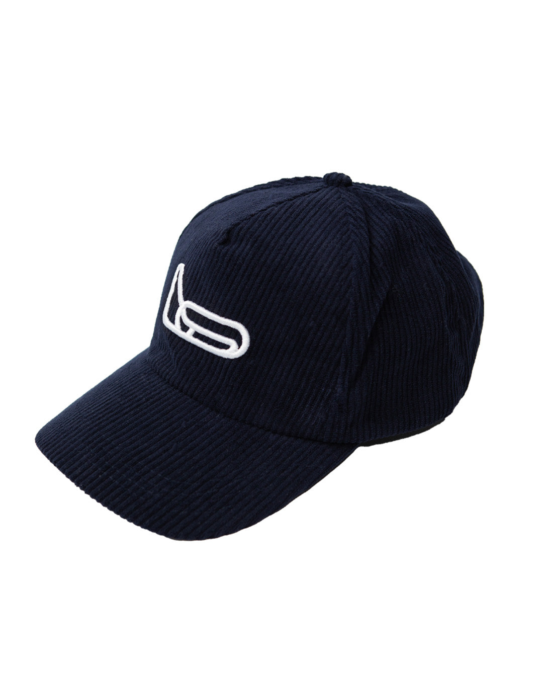 CAPPELLO IN VELLUTO CON LAYOUT PISTA - BLU
