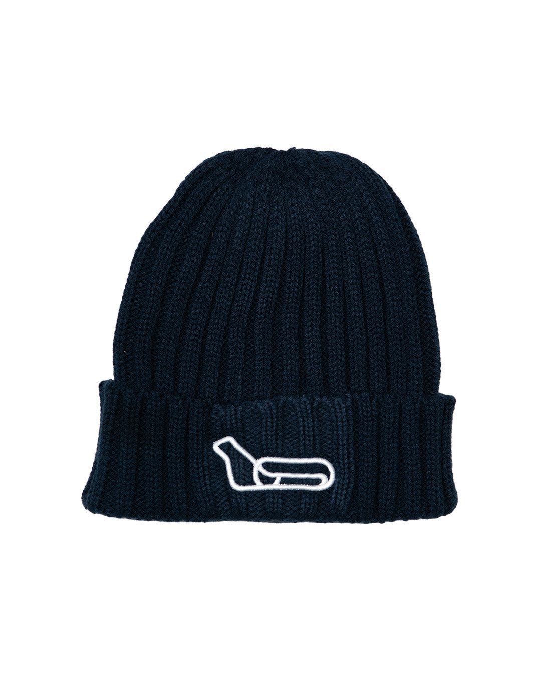 BERRETTO CON LAYOUT PISTA - BLU