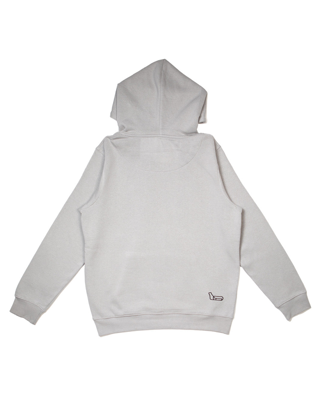 HOODIE "THE TEMPLE OF THE SPEED" - GRAY