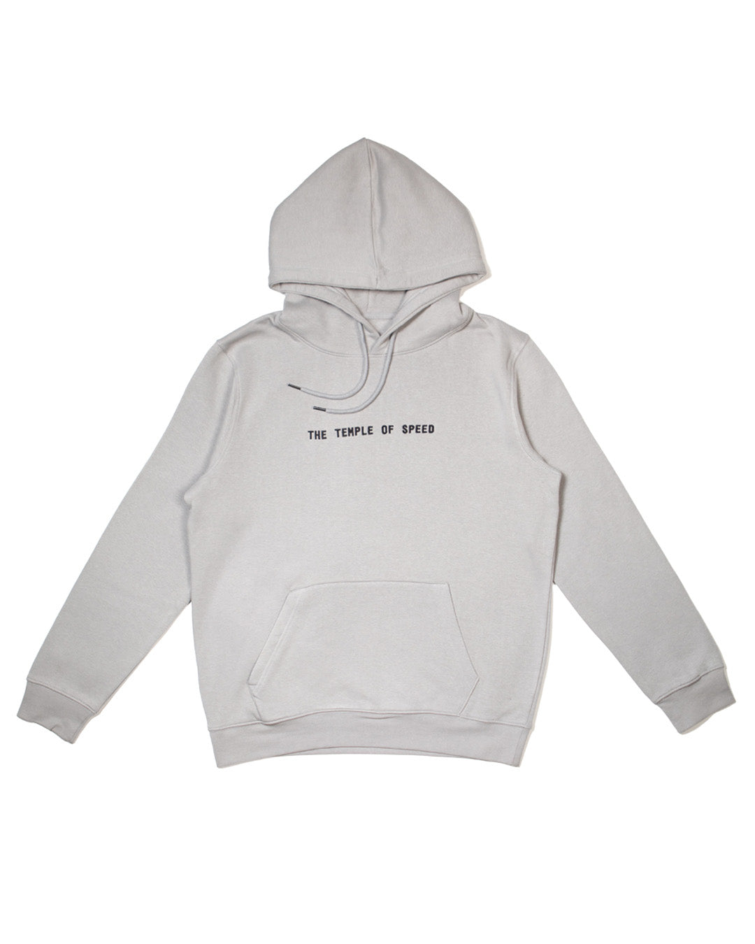 HOODIE "THE TEMPLE OF THE SPEED" - GRAY