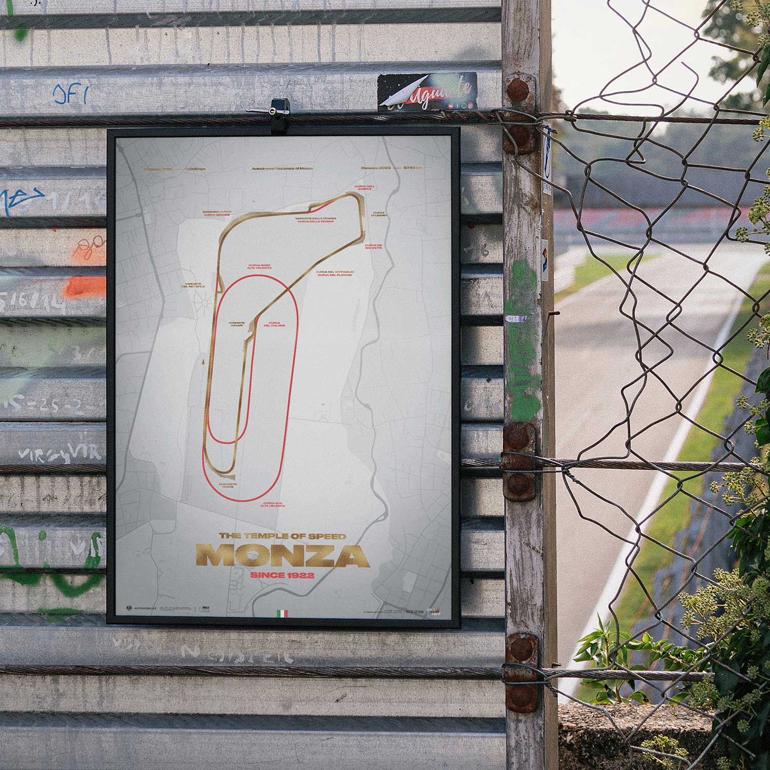 Circuit poster Automobilist x Autodromo Nazionale Monza