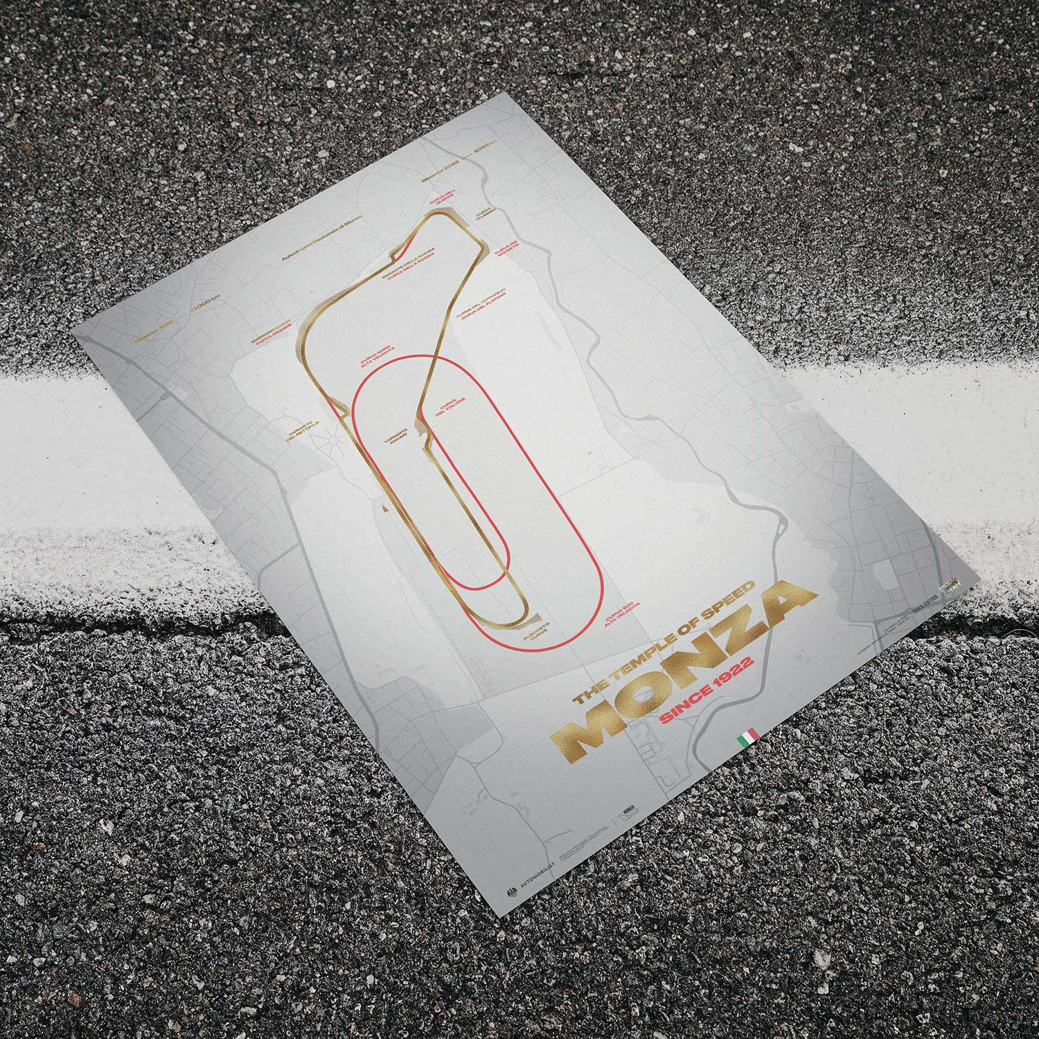 Circuit poster Automobilist x Autodromo Nazionale Monza