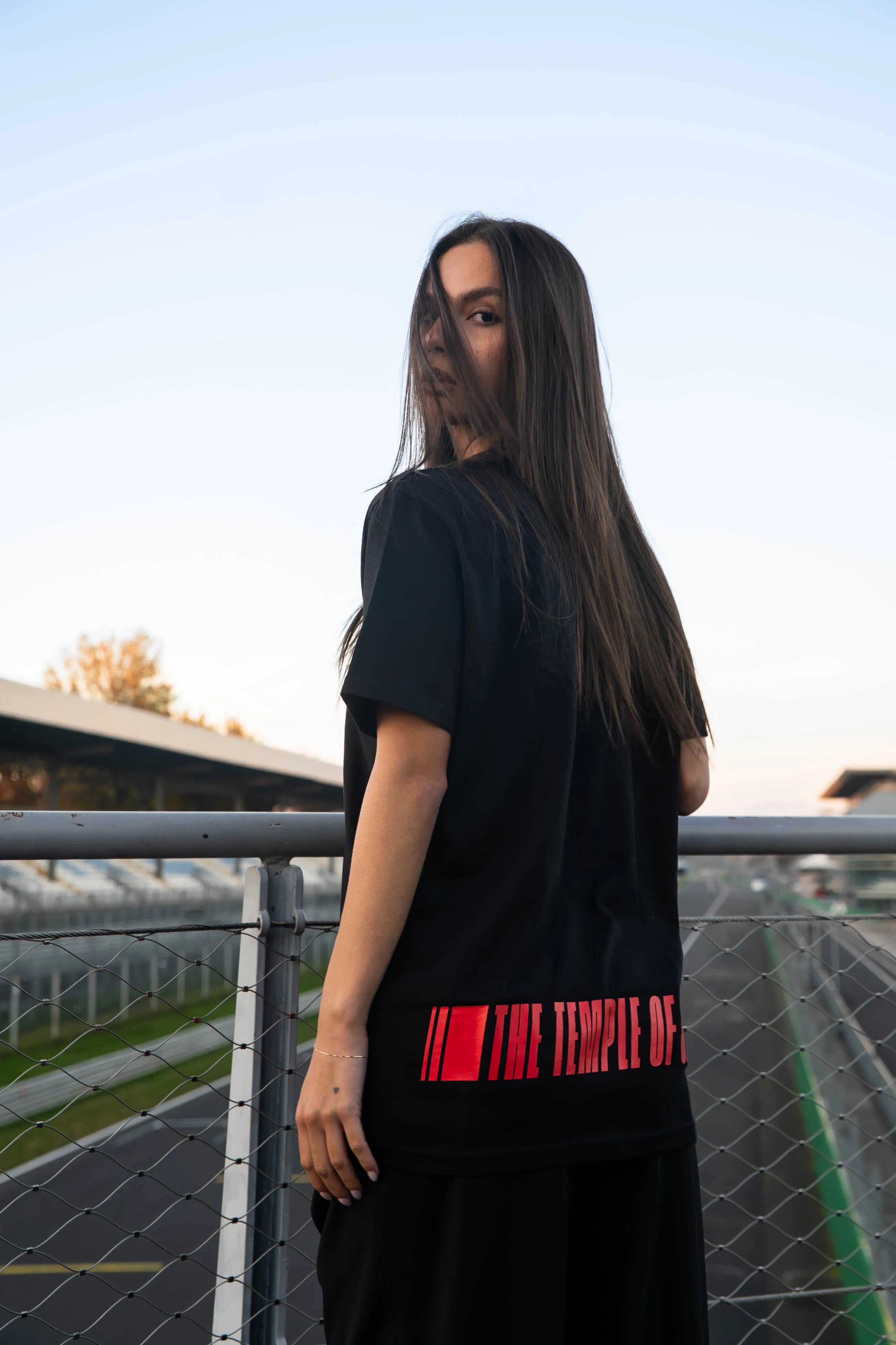 T-SHIRT "THE TEMPLE OF SPEED" - NERA