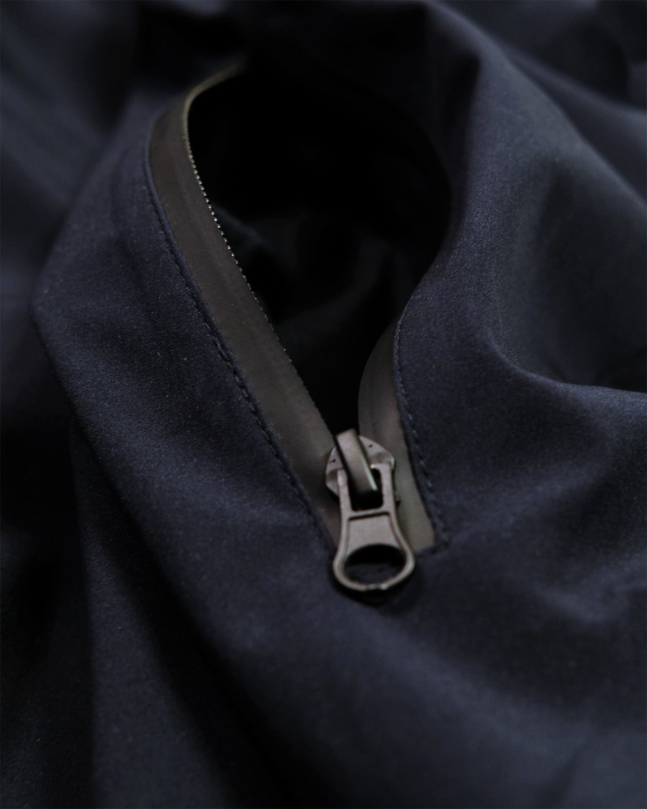 LOGO JACKET - NAVY BLUE