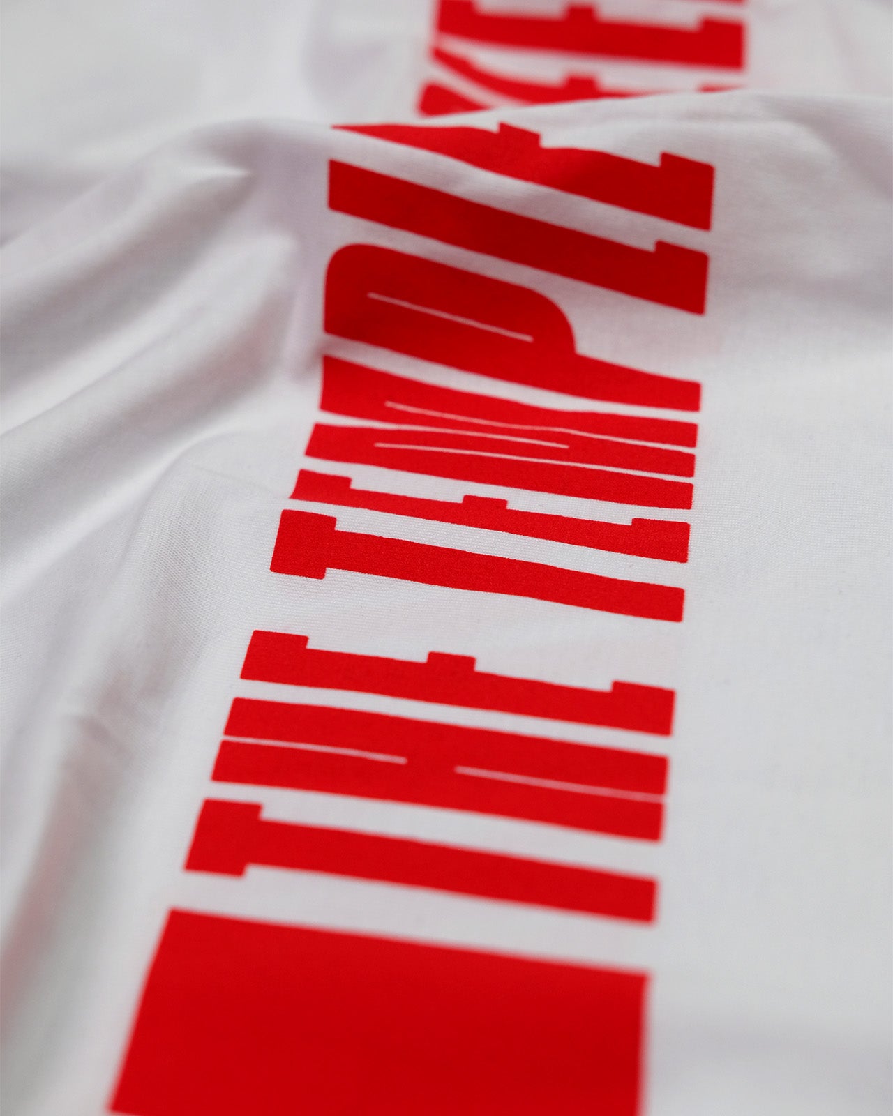 T-SHIRT "THE TEMPLE OF SPEED" - BIANCA