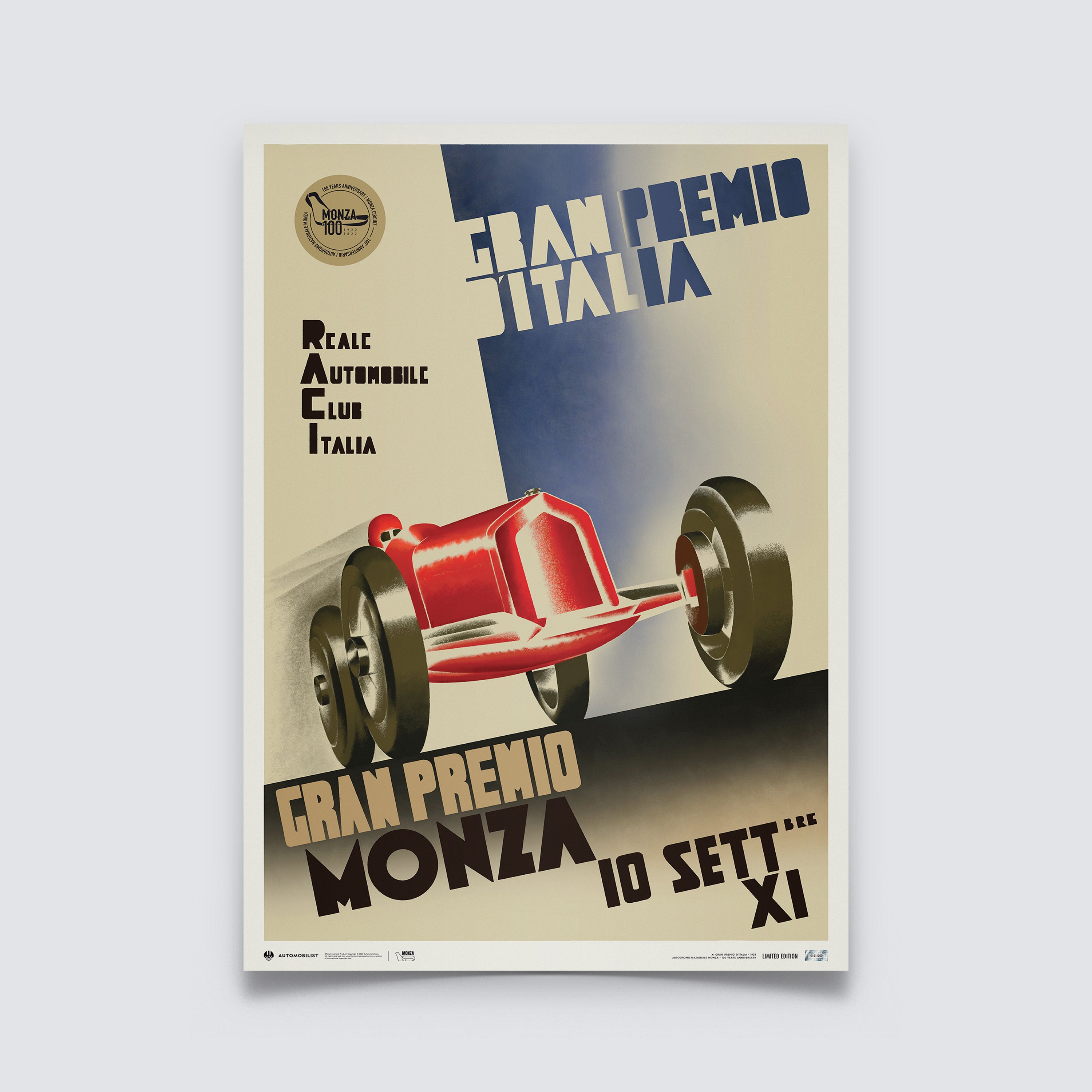 MONZA CIRCUIT - 100 YEARS ANNIVERSARY - COLLECTOR'S BOX