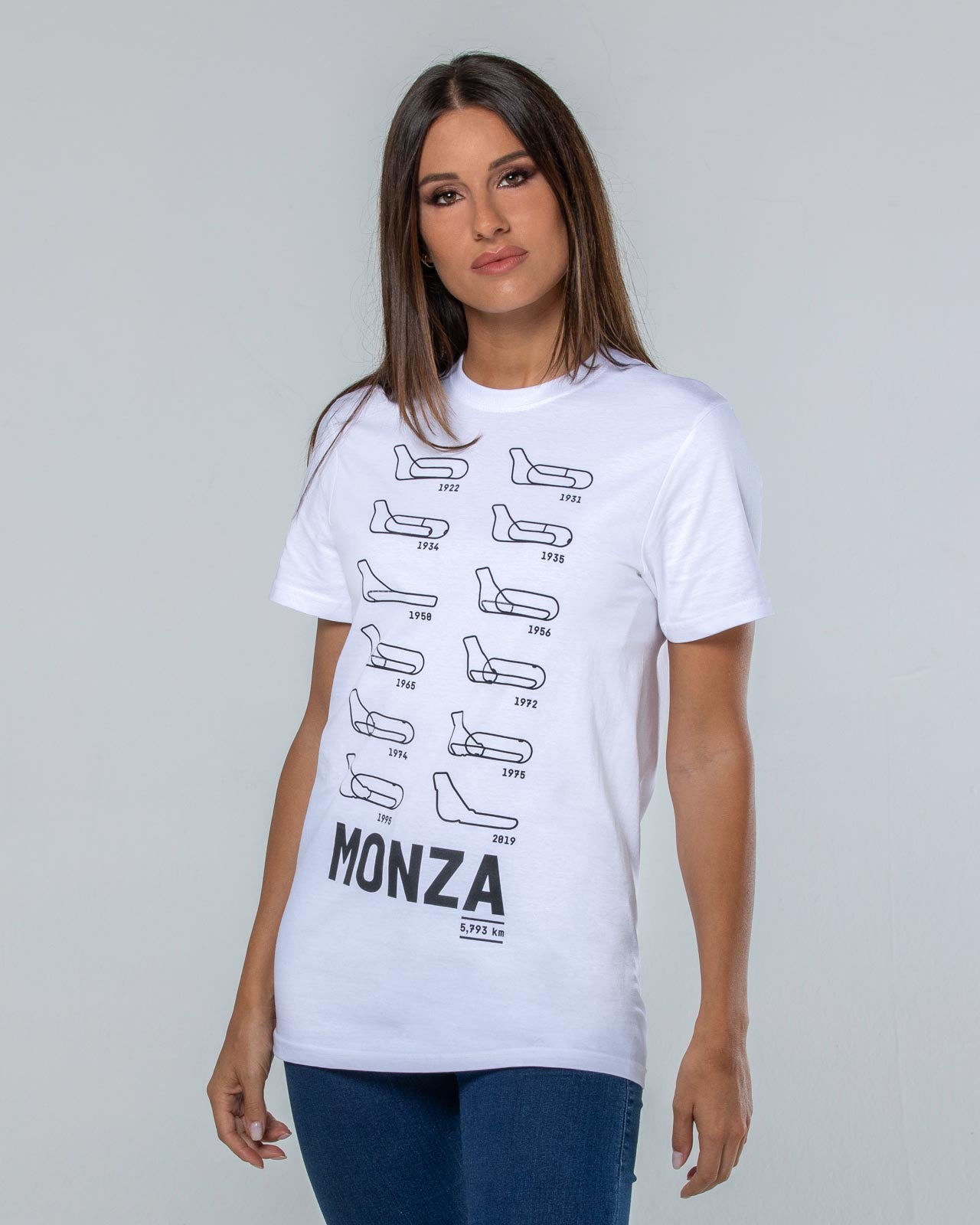 T-SHIRT "PISTE DI MONZA" - BIANCA