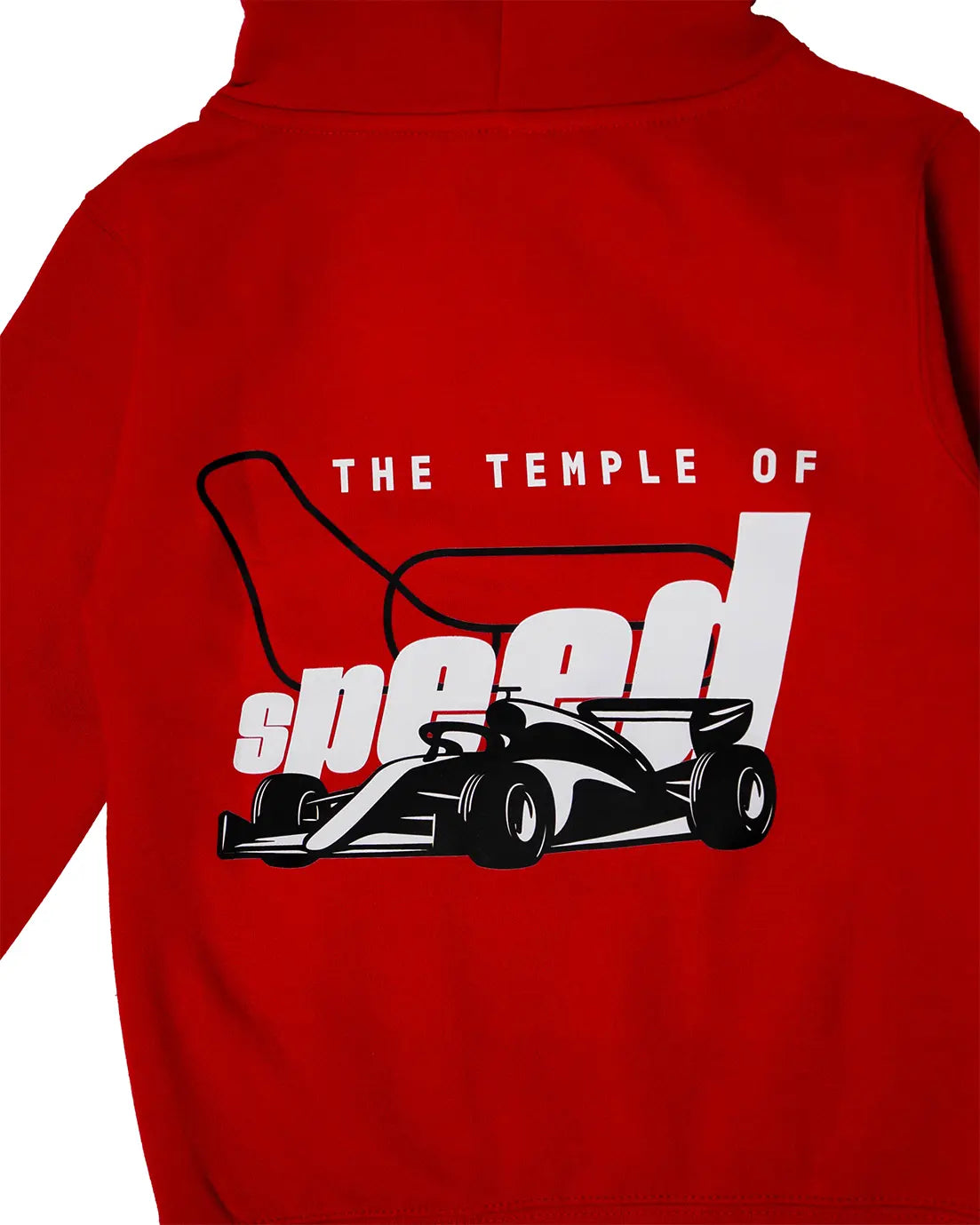 KIDS HOODIE “SPEED” - RED