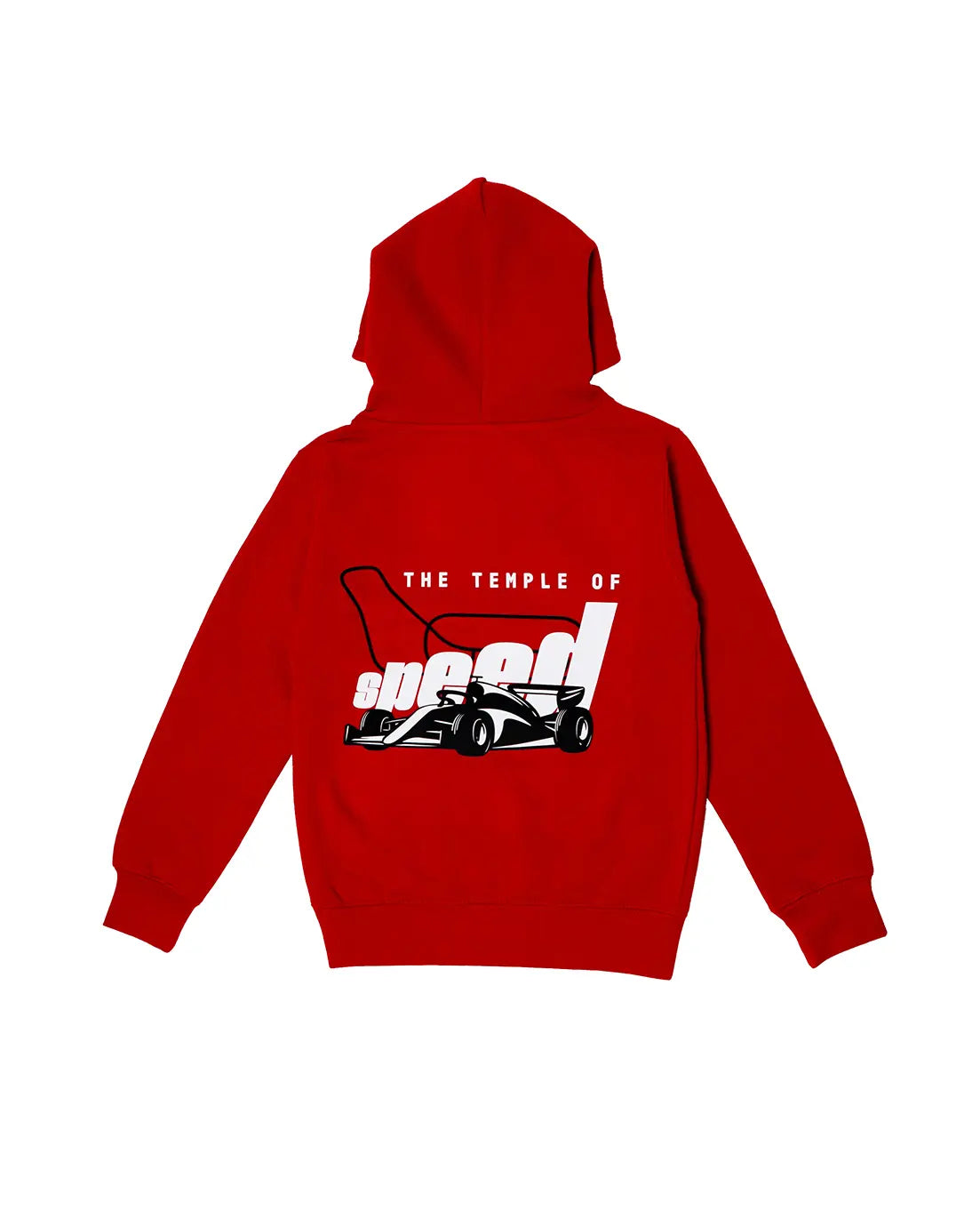 KIDS HOODIE “SPEED” - RED