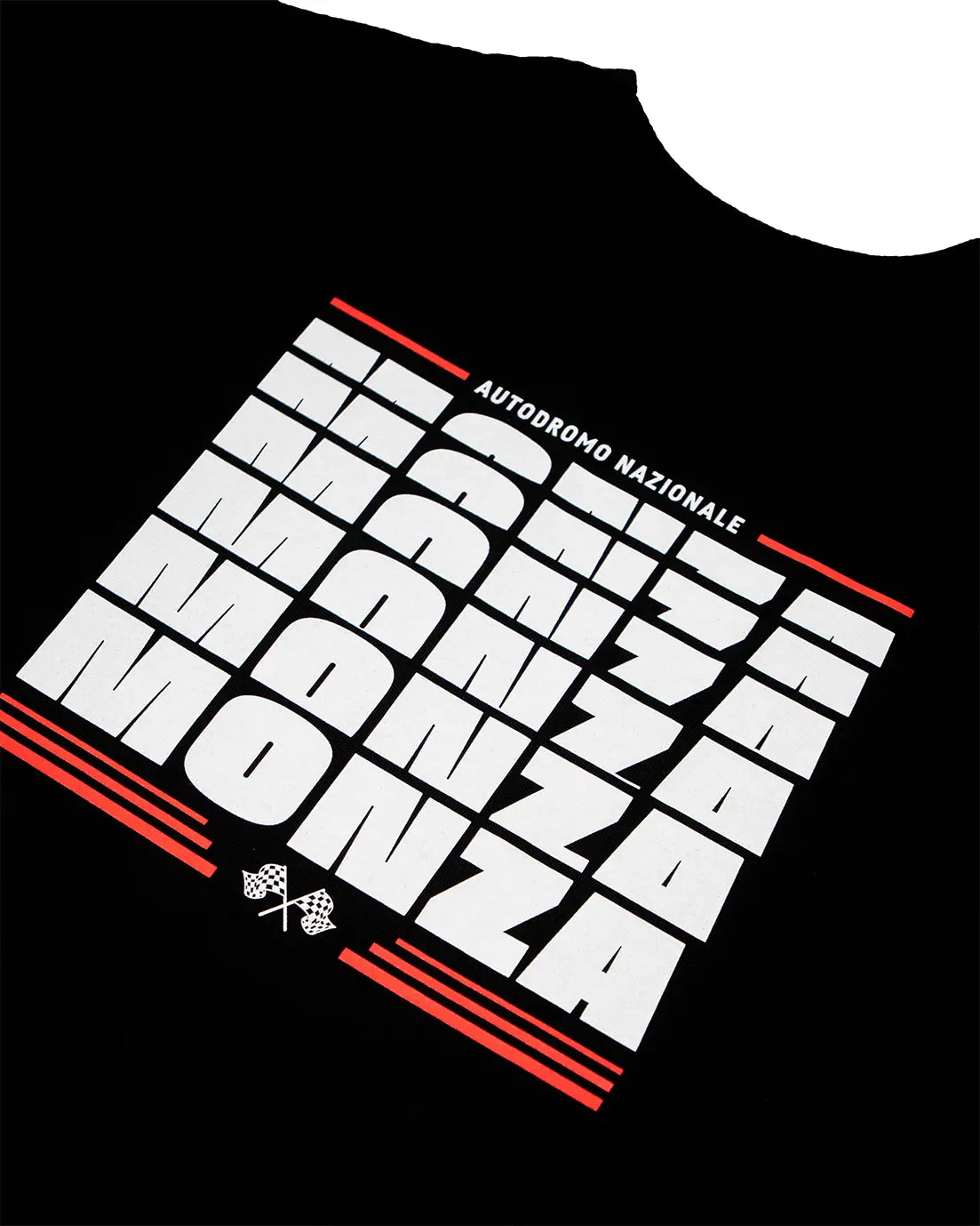 T-SHIRT “MONZA” - BLACK