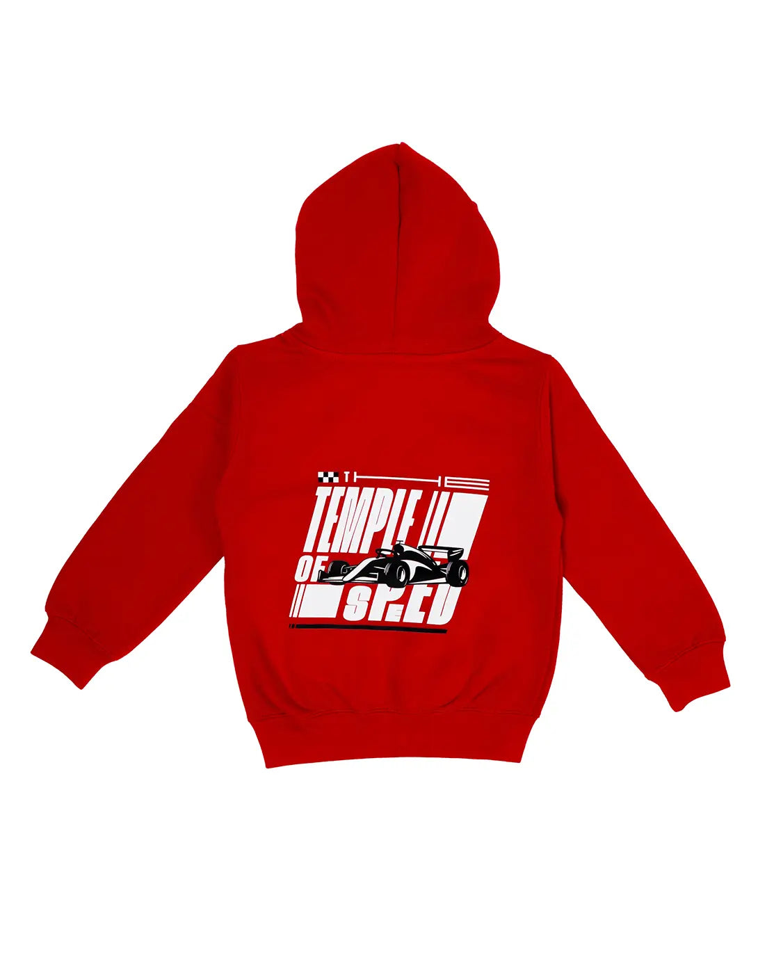 KIDS HOODIE “CAR” - RED