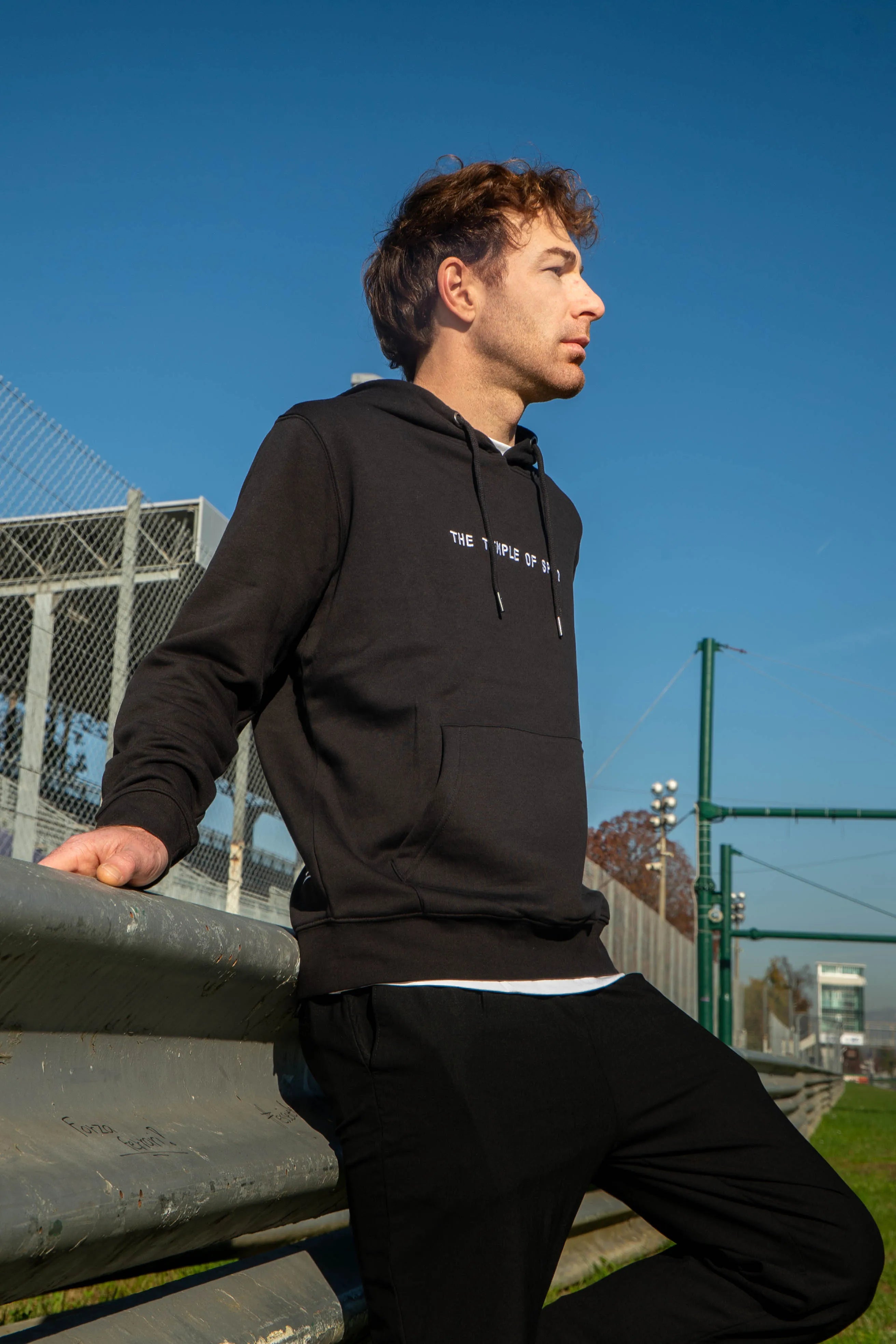 FELPA "THE TEMPLE OF SPEED" - NERA