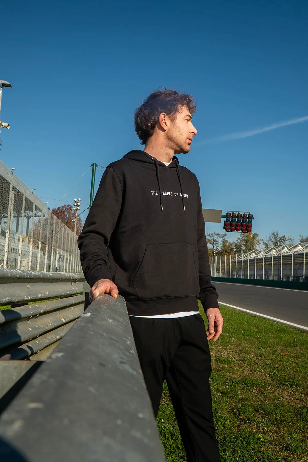 FELPA "THE TEMPLE OF SPEED" - NERA