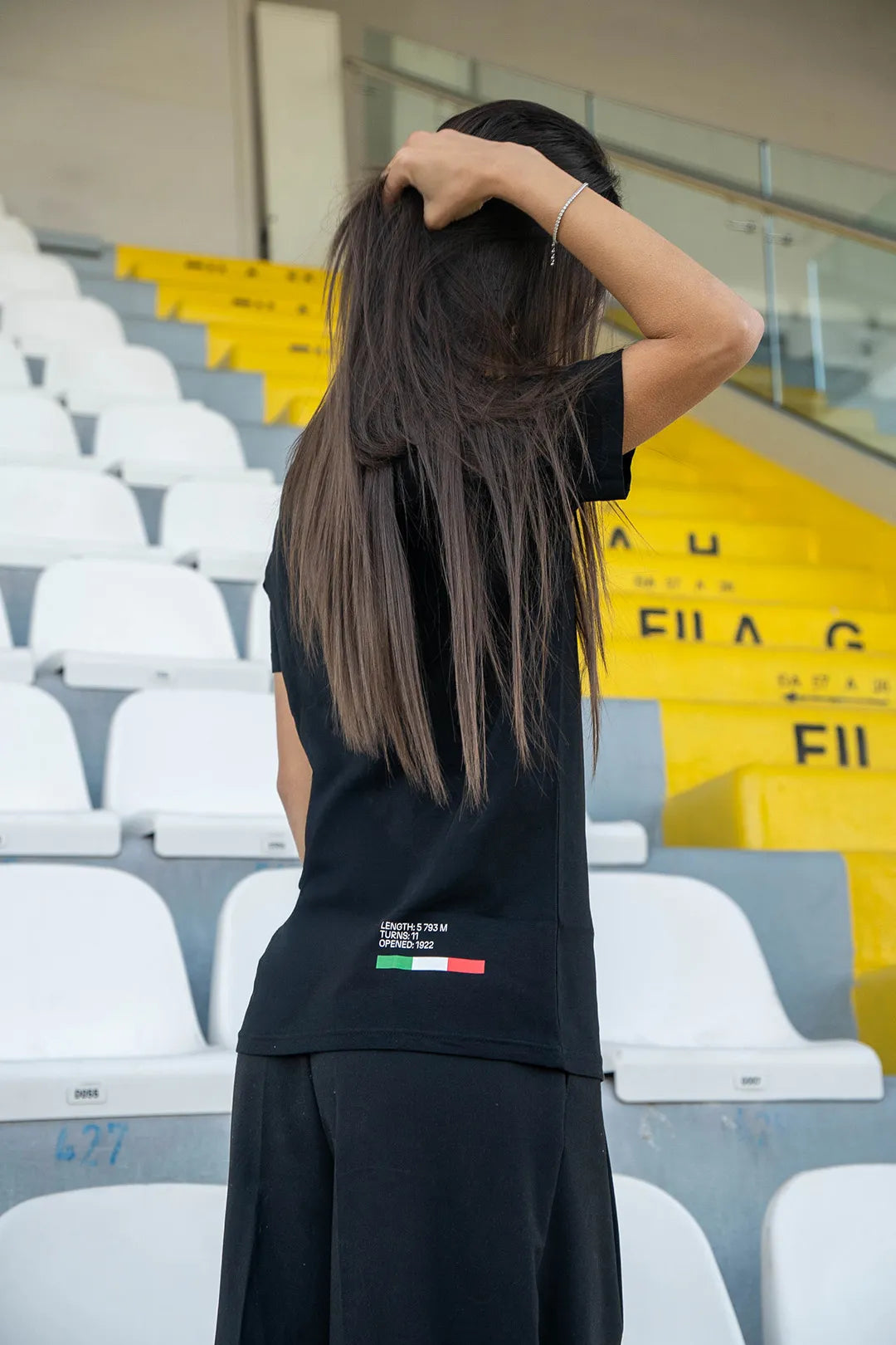 T-SHIRT “MONZA ESSENTIAL” - NERA