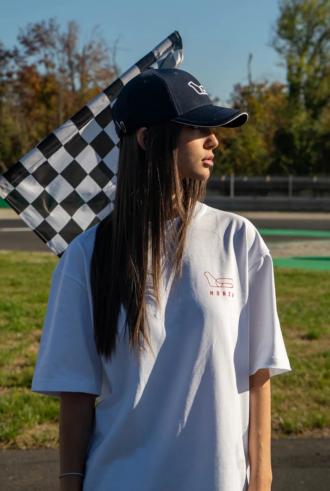 T-SHIRT “MONZA” - BIANCA