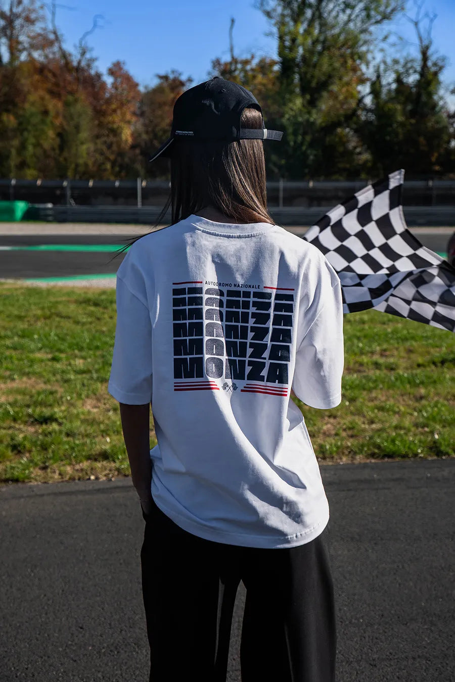 T-SHIRT “MONZA” - BIANCA
