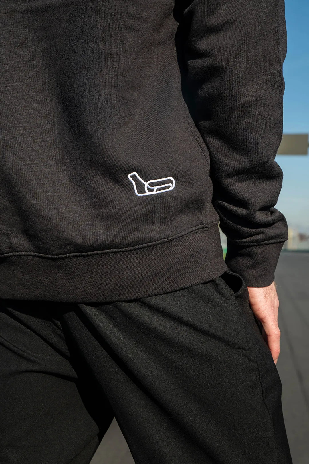 FELPA "THE TEMPLE OF SPEED" - NERA