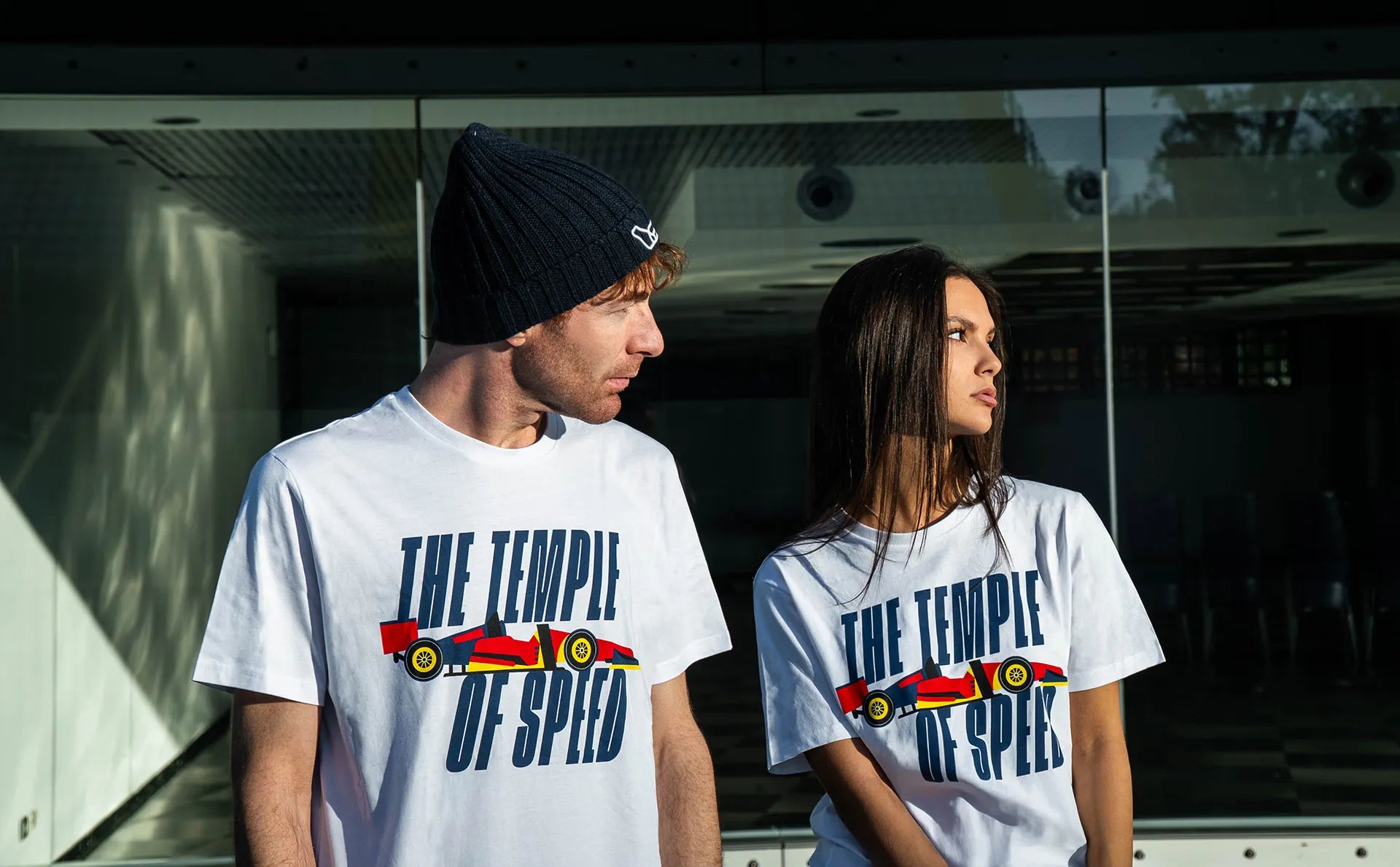 RACING CAR T-SHIRT - WHITE