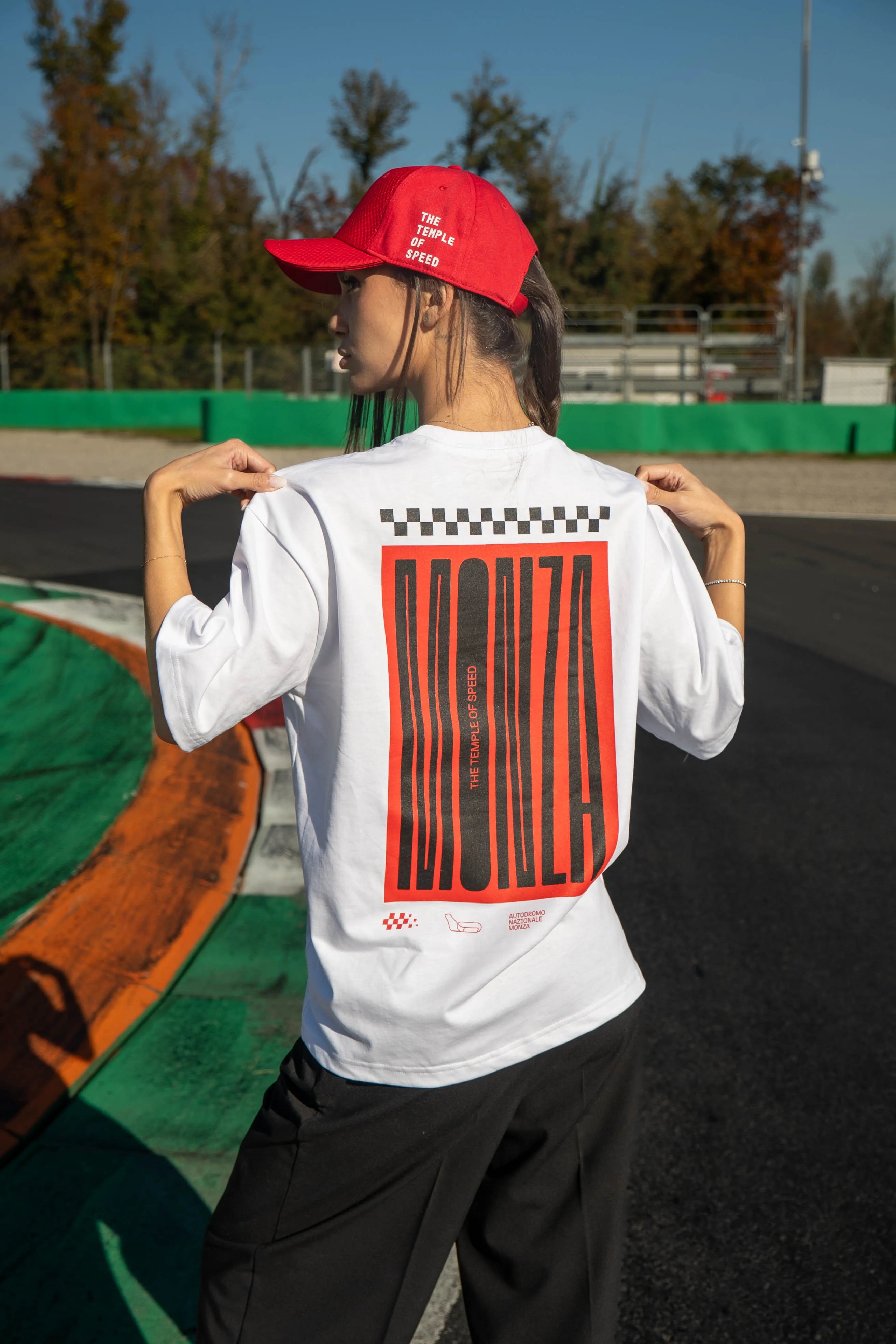 T-SHIRT “MONZA STARTING LINE” - BIANCA