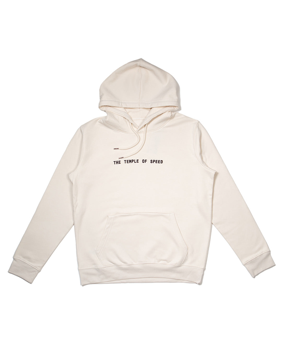 Beige Hoodie "The Temple of The Speed"