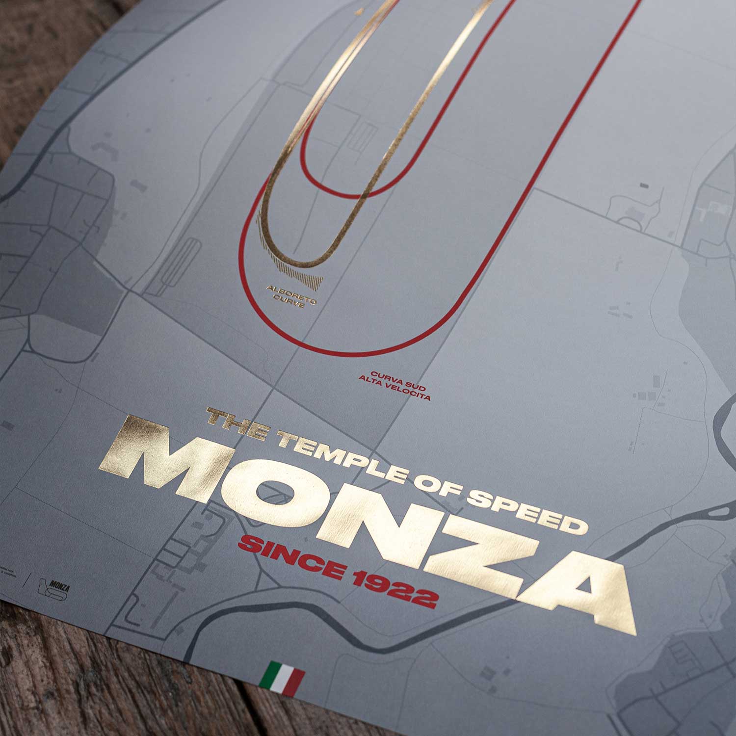 Poster Circuito Automobilist per Autodromo Nazionale Monza