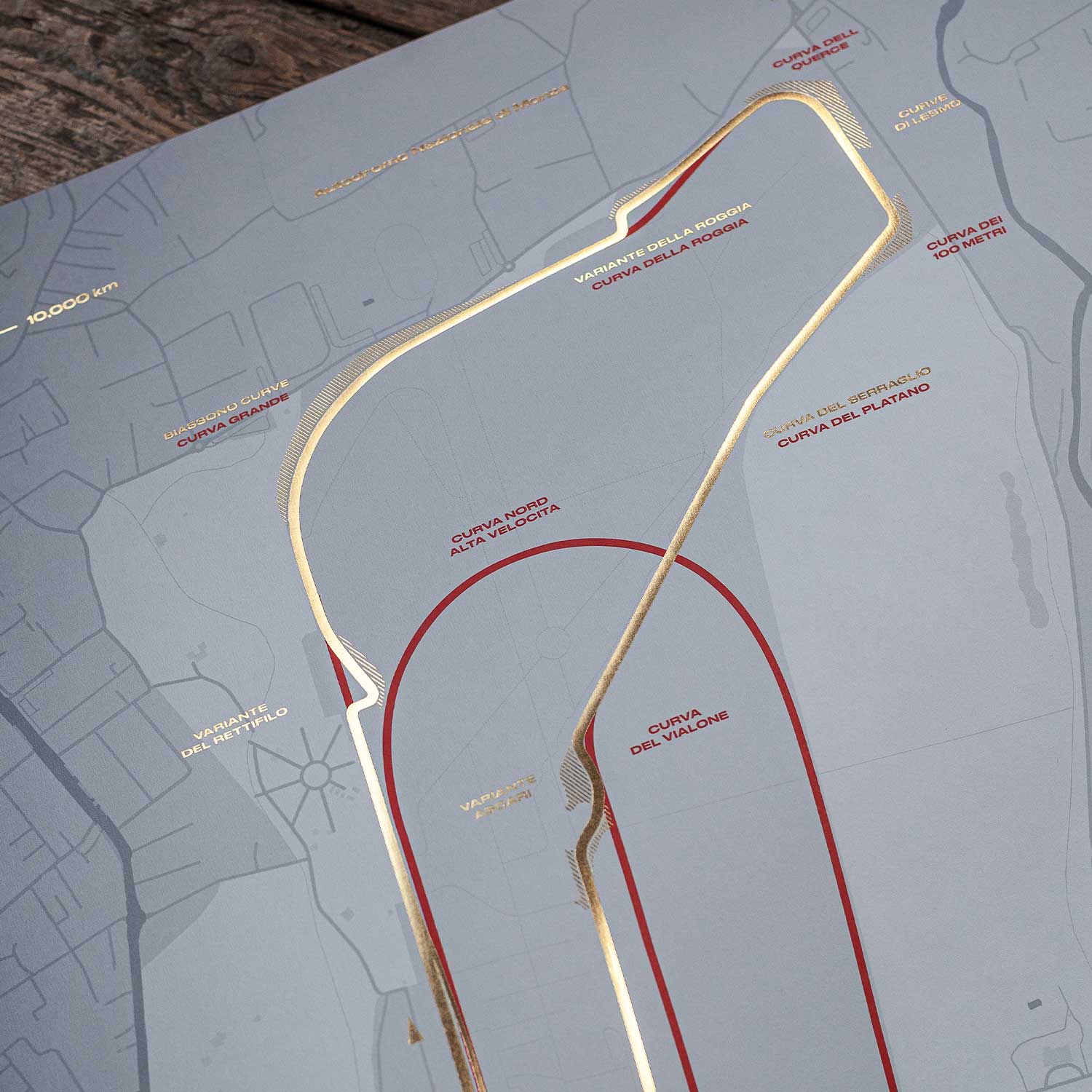 Poster Circuito Automobilist per Autodromo Nazionale Monza