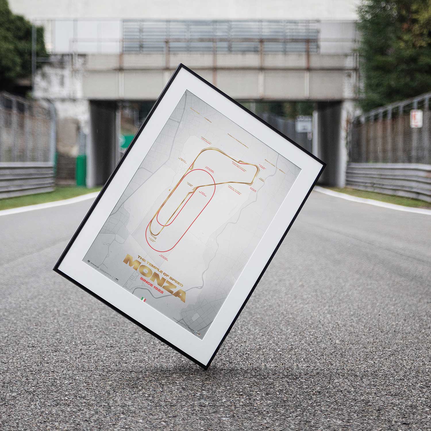 Poster Circuito Automobilist per Autodromo Nazionale Monza