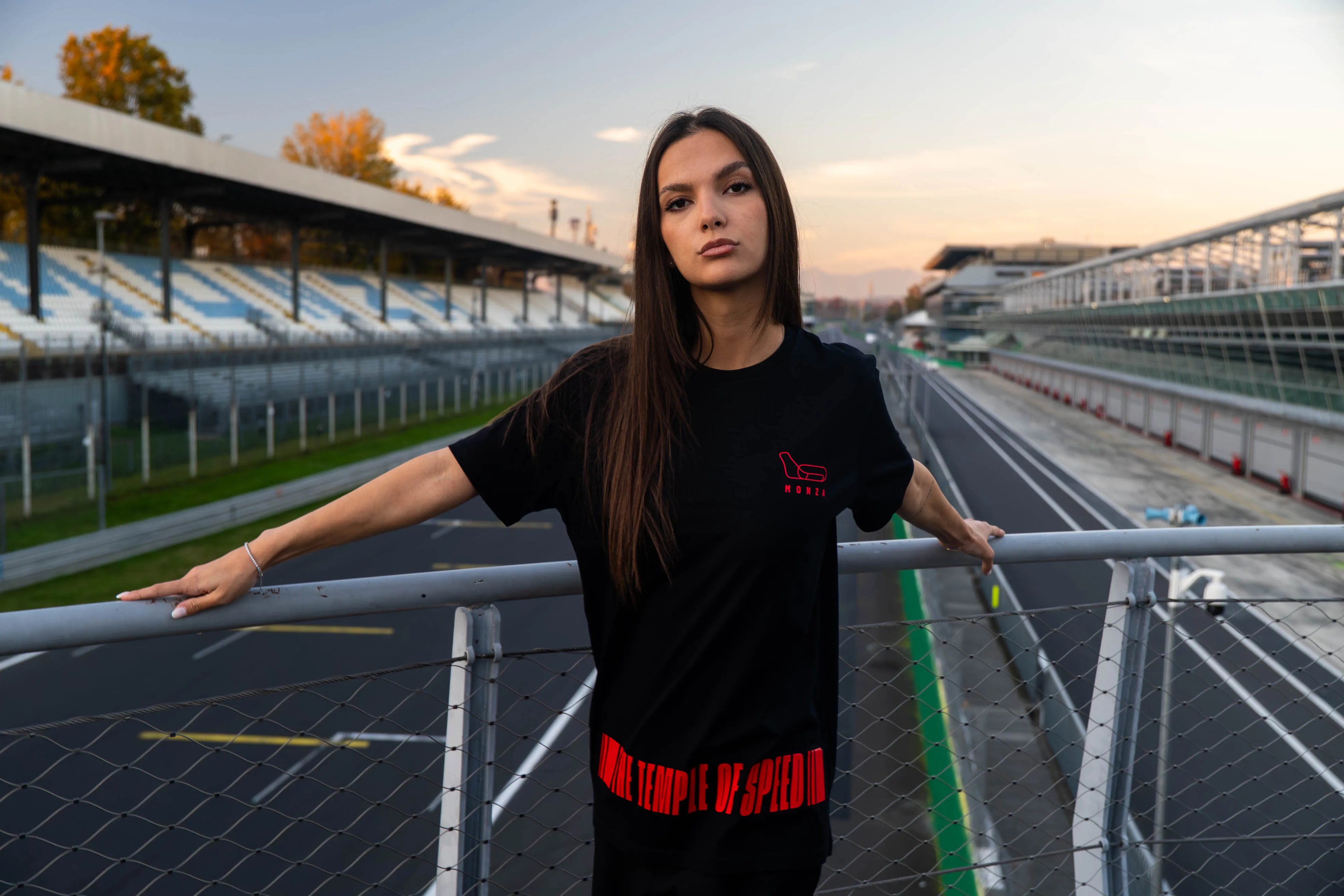 T-SHIRT "THE TEMPLE OF SPEED" - NERA