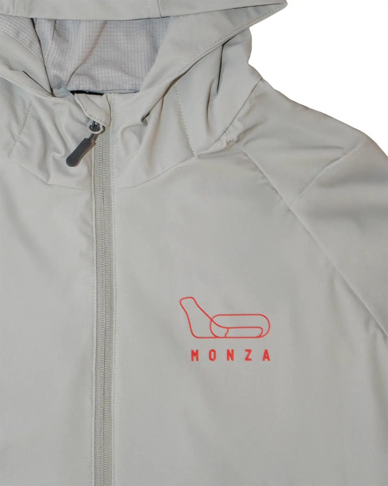 WATER REPELLENT JACKET “THE TEMPLE OF SPEED” - BEIGE