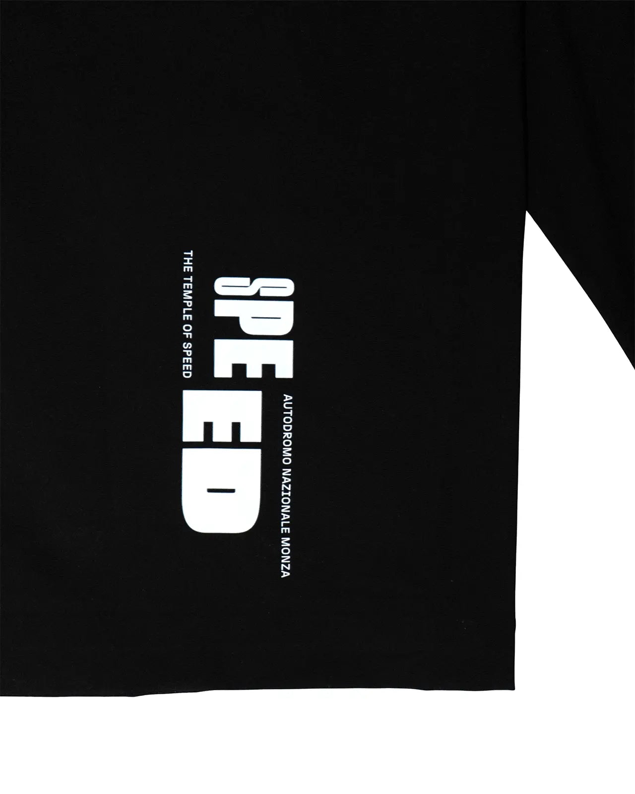 WATER REPELLENT JACKET “THE TEMPLE OF SPEED” - BLACK