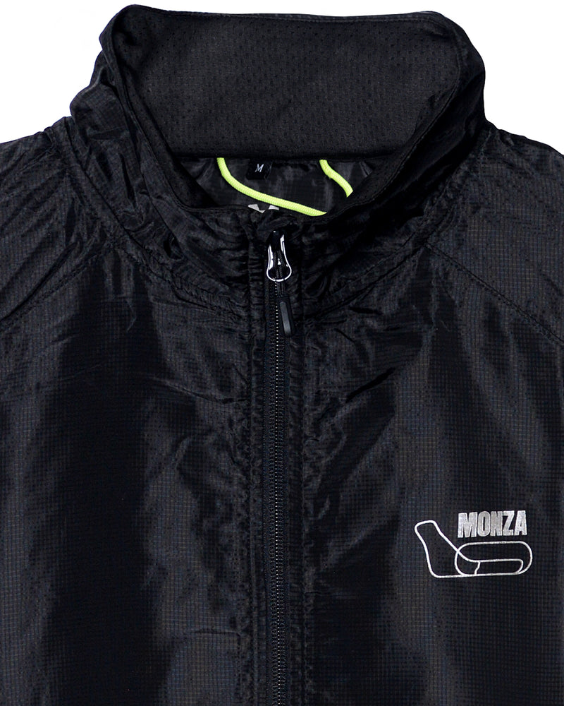Giacca impermeabile leggera nera Monza