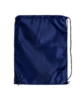 Zaino a sacca in nylon blu Monza