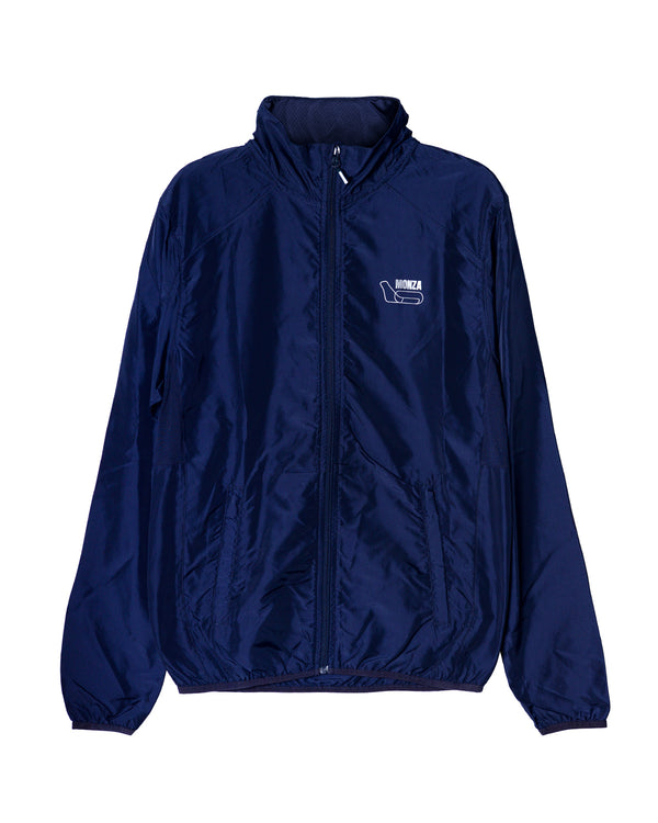 Lightweight Monza blue waterproof jacket