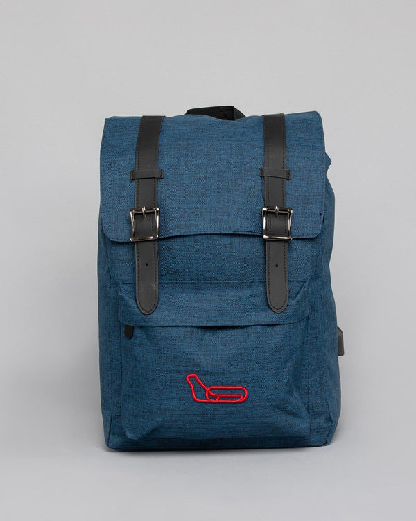 Backpack Track Navy Blue
