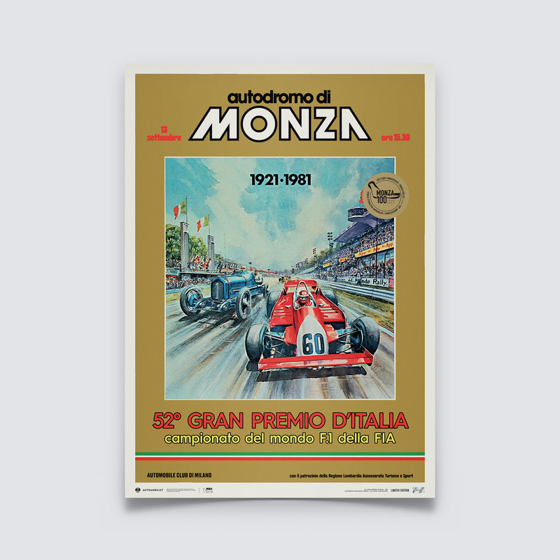 Monza Circuit - 100 Years Anniversary - 1981 | Limited Edition