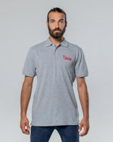 Polo piquet grigia
